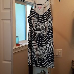 NWOT Lilly Pulitzer Silk Dusk Dress M
